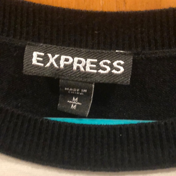 Black and white Express sweater - Picture 2 of 3